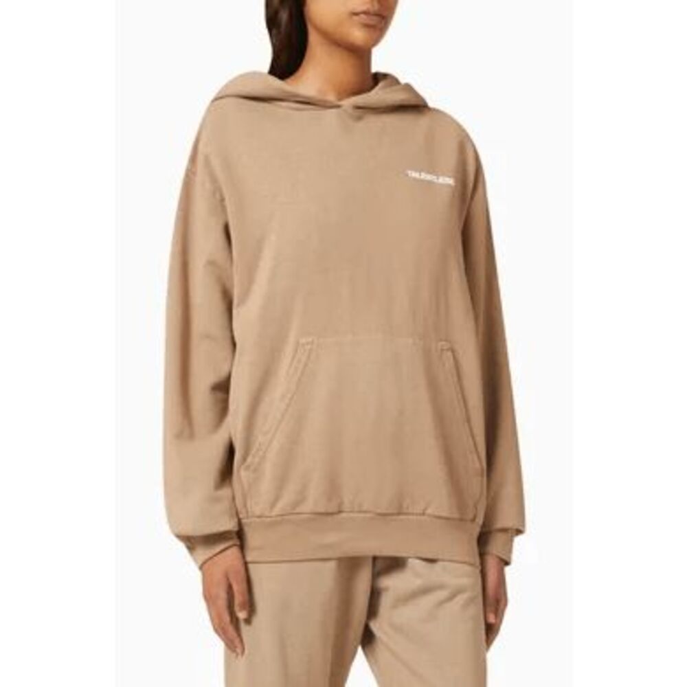 Talentless Turmeric Cotton Fleece Lightweight Hoodie Women's Size Medium